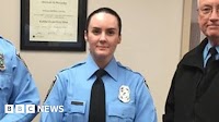 Virginia policewoman shot dead on first shift