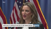 State rep. introduces articles of impeachment against Jocelyn Benson