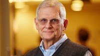 Dr. Bob Blakesley, director of the NISC sequencing group, rides off into the sunset