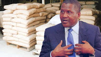 Dangote slashes cement price to N1000 per bag
