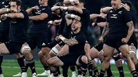 TJ Perenara shows support for hīkoi during haka
