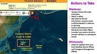 GHS: Tsunami 'is a threat to Guam' Wednesday afternoon