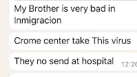 In recorded calls, reports of overcrowding and lack of food at ICE detention centers