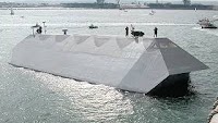 `TND` style US Navy stealth ship being given away