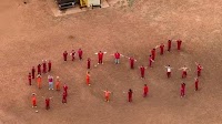 Venezuelan detainees at Texas center spell out SOS with their bodies