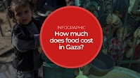 How much does food cost in Gaza?
