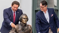 PHOTOS | Gov. DeSantis unveils Thomas Jefferson statue in Monticello