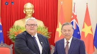 Party General Secretary To Lam meets New Zealand Parliament Speaker Gerry Brownlee