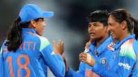 India see off New Zealand to reach CWC25 semis