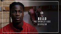 TJ Bello Previews FA Youth Cup tie vs Bromley