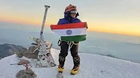 26-year-old Kabak Yano from Arunachal climbs Europe’s highest peak, Mount Elbrus