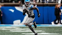 Lions get breakout game from rookie Jahmyr Gibbs to blast Raiders on Monday Night Football