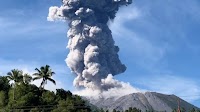 Indonesia's Mt. Ibu erupts, spewing ash clouds