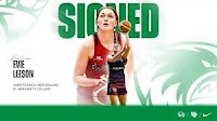 Nielson signs New Zealand post Evie Leeson