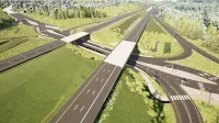 SR 18 to Close for Eight Days as New I-90 Diverging Diamond Interchange Prepares to Open