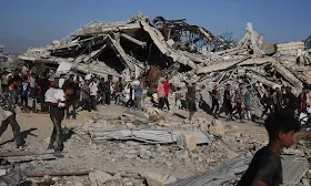 Stiller Protest im Gazastreifen: Palästinenser solidarisieren sich mit israelischen Opfern