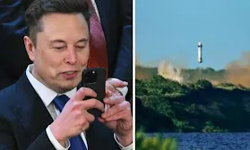 Car giant’s space fight with Musk