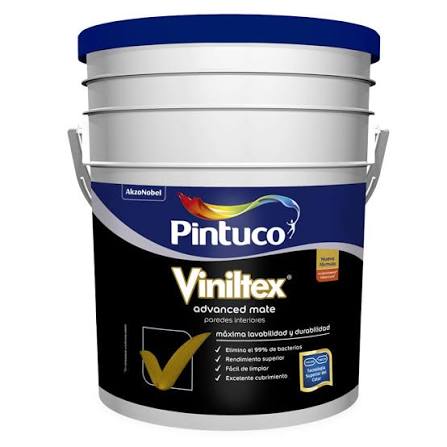 1/2 Cuñete Pintura Vinilo Corriente Blanca T-3  CRIL-006