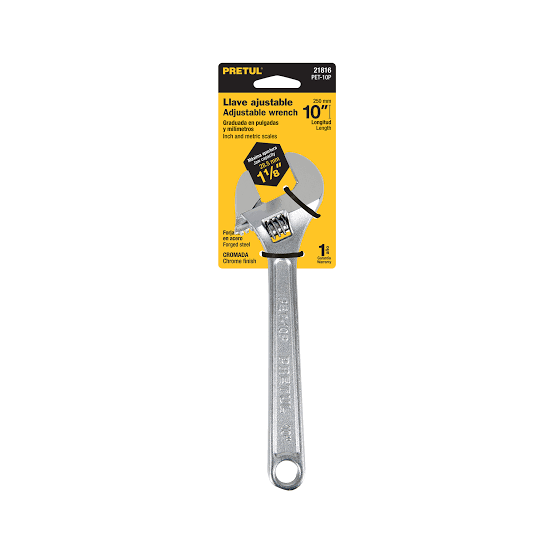 PET-10P Llave ajustable 10", Pretul 21816