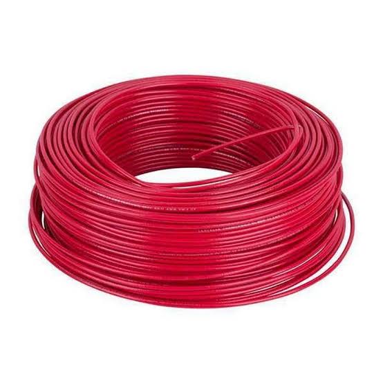 Alambre Alcu 10% /600V/Thhn 90° /Rojo Certificado Alrojo-12