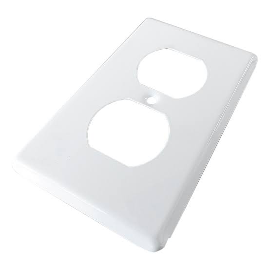 Tapa toma blanco Induma 220539
