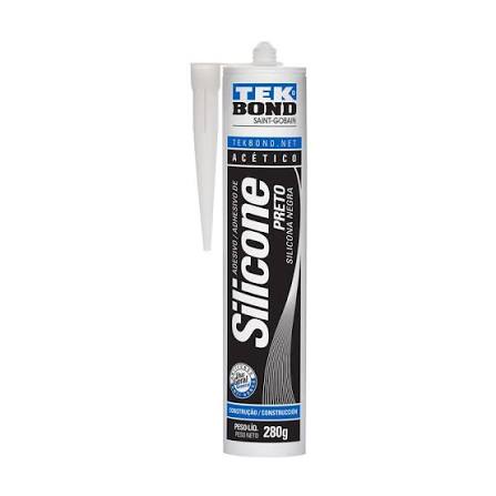 Silicona Acetica Construccion Transparente 270 ML Sain-0162
