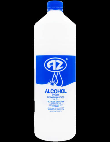 ALCOHOL 70 125ML AZUL