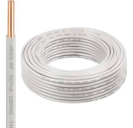 Alambre Alcu 10% 600V THHN 90° Blanco No.8