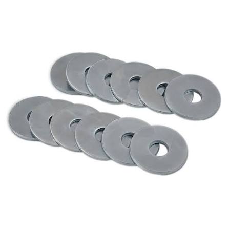 Arandela Plana Zinc 1/4 2000041