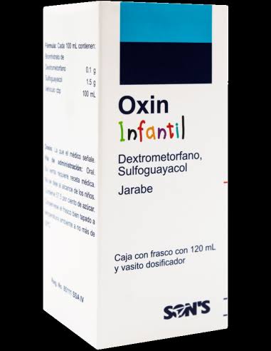 OXIN JARABE Infantil Fco. 120 ML. 0.1-1.5 G/100 ML.