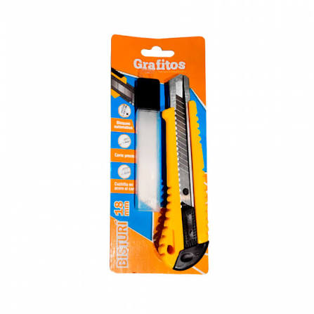 Bisturi Plastico + Repuesto BPL02