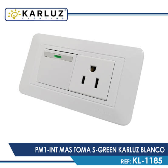 Pm1 Int.Mas Toma S Green Karluz blanco KL-1185