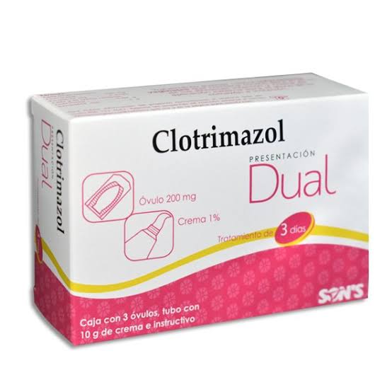 CLOTRIMAZOL (Son´s) DUAL 3 Dias c/3 OVS. 200 MG. y Tubo CMA. 10 G. 1%.