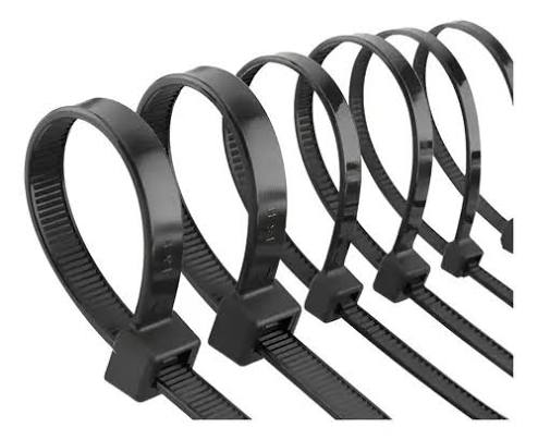 Amarre Plastico 3.6MM X 10 Cm X 10 Cm Negro  Hs0767-3.6 10N Negro