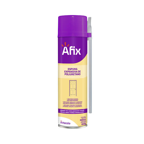 Espuma Espansiva De Poliuretano 500 Ml Afix