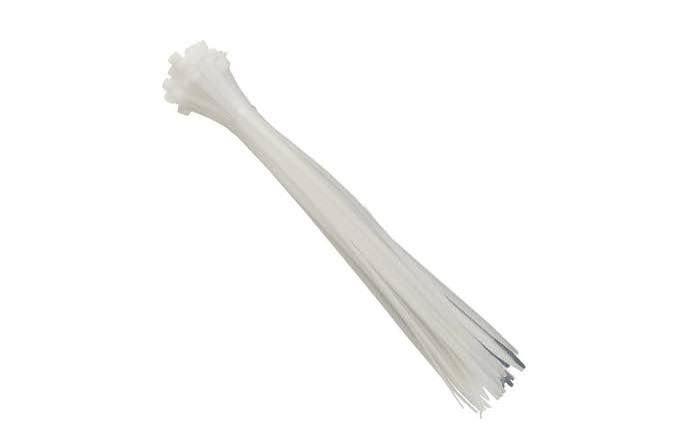 Amarre Plastico 150 MM  x 3 MM Blanco   220052