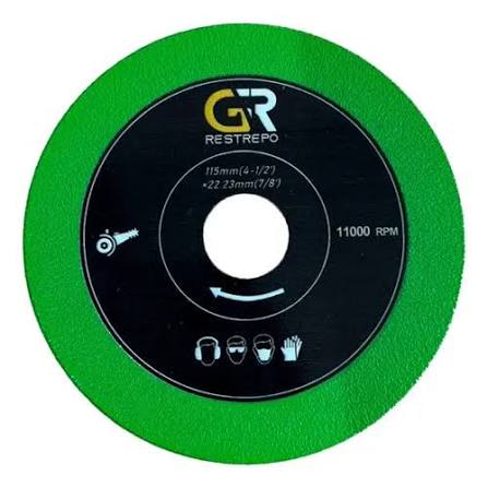 Disco Multiproposito erde4.1/2 idrio Ceramica 15005 Distritornillos