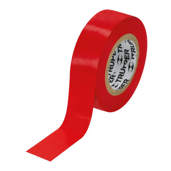 Cinta De Aislar Roja 19MM 95/24 13513