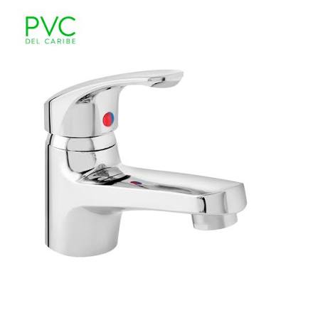 Llave Lavamanos Plastica Cromada  LLA-C104-LM