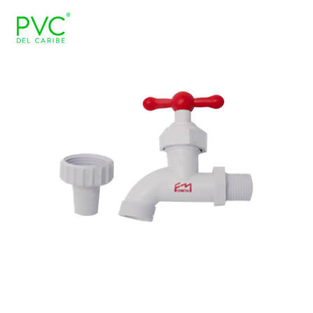 Llave  De Jardin Plastica Con Racor Para Manguera   LLA-2001