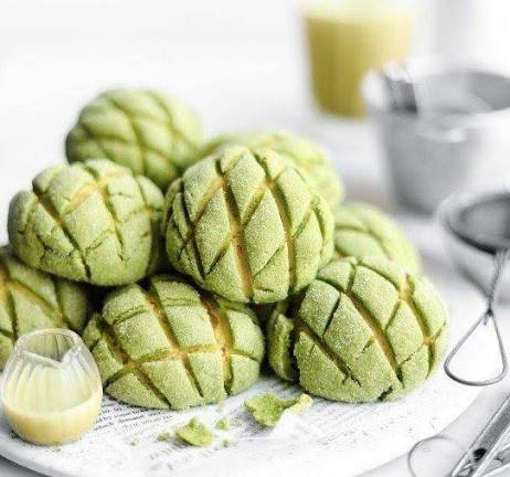 Melonpan Matcha Artisan Cookie
