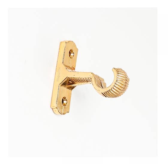 Soporte Cortina Dorado  1" Js Tools 210127