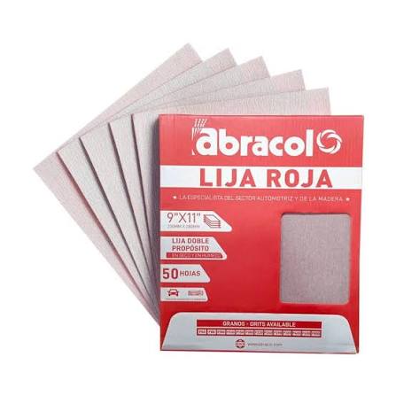 Lija No.180 X 50 Und  Abracol construtec