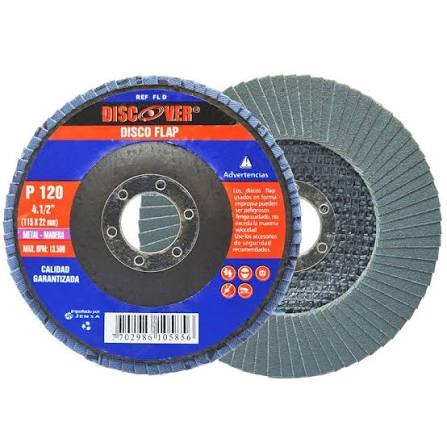 Disco Flap # 120  4.5" Js Tools 160009