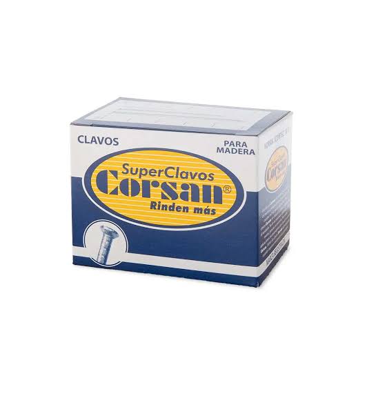 Clavo Comun Con Cabeza 1" x 400 Gms Corsan  CC1400