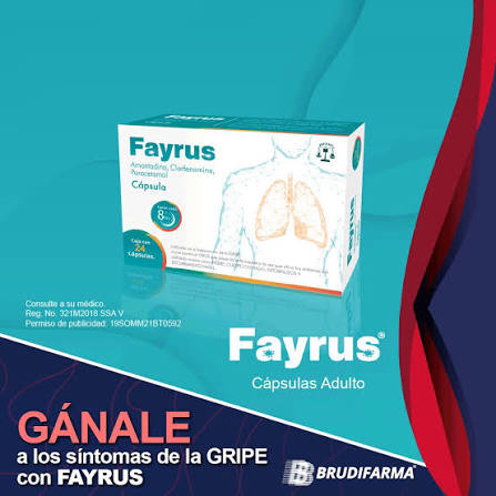 FAYRUS c/24 CAPS. 50/3/300 MG.
