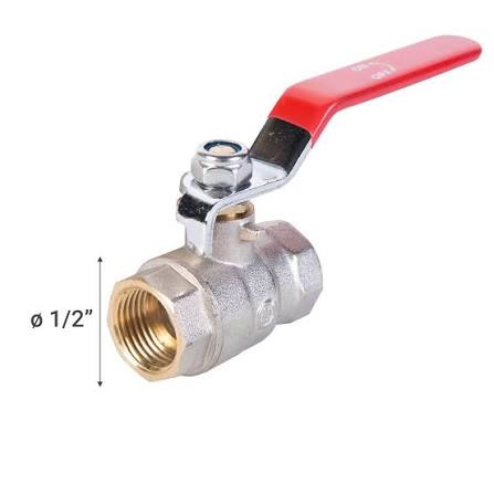 Valvula De Bola Mini Cromada De 1/2  Lla-1003C