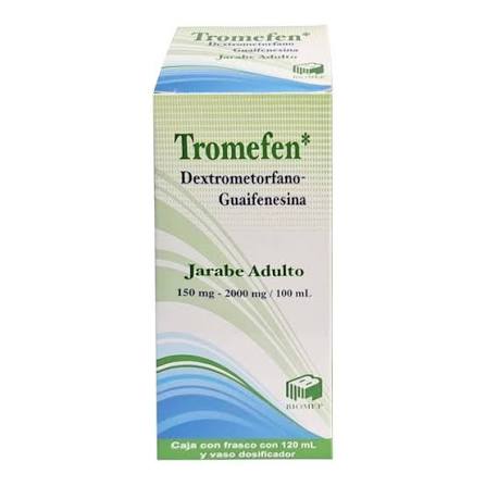TROMEFEN JARABE Adulto Fco. 120 ML. 150-2000 MG/100 ML.