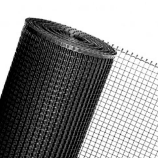 Malla reja 15x 15L 1.03m x 25M Negra  170102