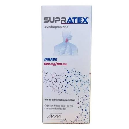 SUPRATEX JARABE Fco. 120 ML. 600 MG/100 ML.